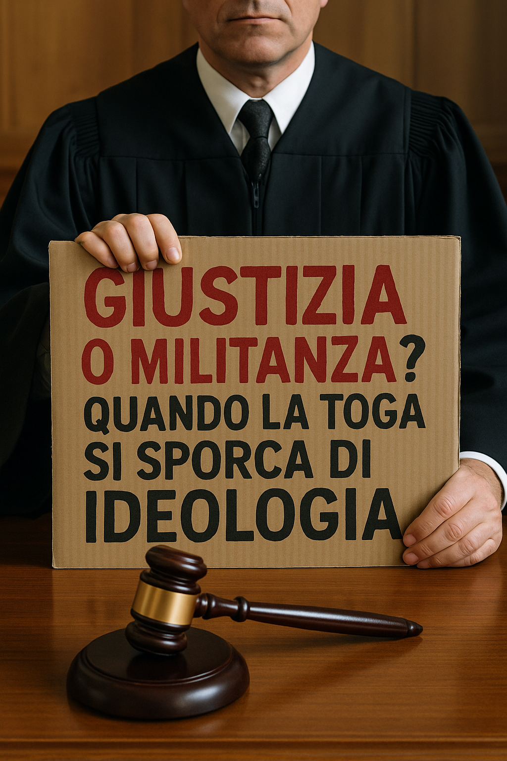 Giustizia o militanza